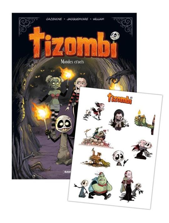 Tizombi tome 4 + stickers offerts main product photo