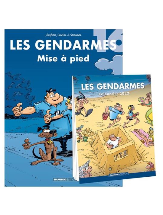 Les gendarmes tome 16 + calendrier 2022 offert main product photo