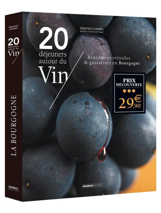 20 déjeuners autour du vin : rencontres viticoles & gustatives en Bourgogne main product photo