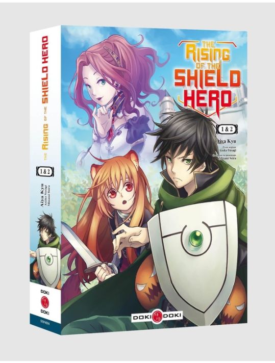 The rising of the shield hero - écrin tomes 1 et 2 main product photo