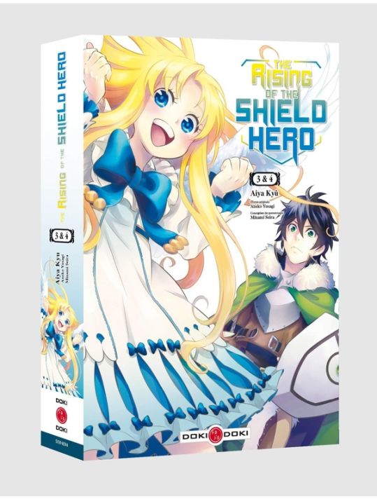 The rising of the shield hero - écrin tomes 3 et 4 main product photo