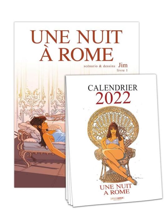 Une nuit à Rome tome 1 + calendrier 2022 offert main product photo