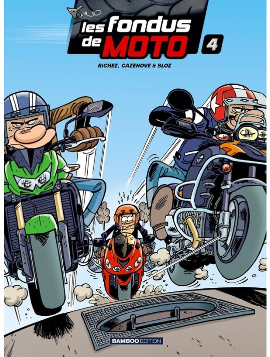 Les fondus de moto (top humour) tome 4 main product photo