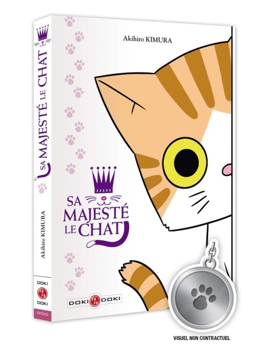 Sa majesté le chat + médaille main product photo