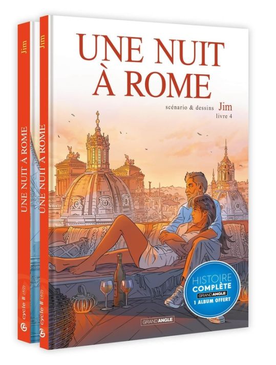 Une nuit à Rome - pack tomes 3 et 4 main product photo