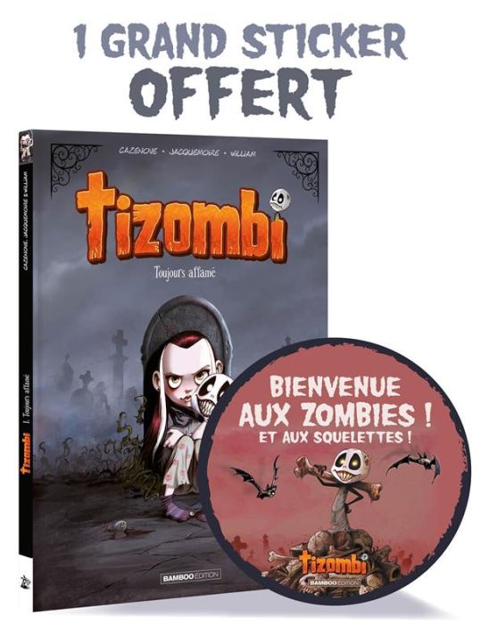 Tizombi tome 1 + déco halloween 2022 main product photo