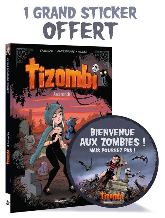 Tizombi tome 3 + déco halloween 2022 main product photo