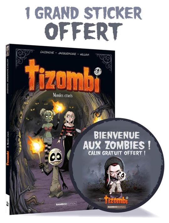 Tizombi tome 4 + déco halloween 2022 main product photo