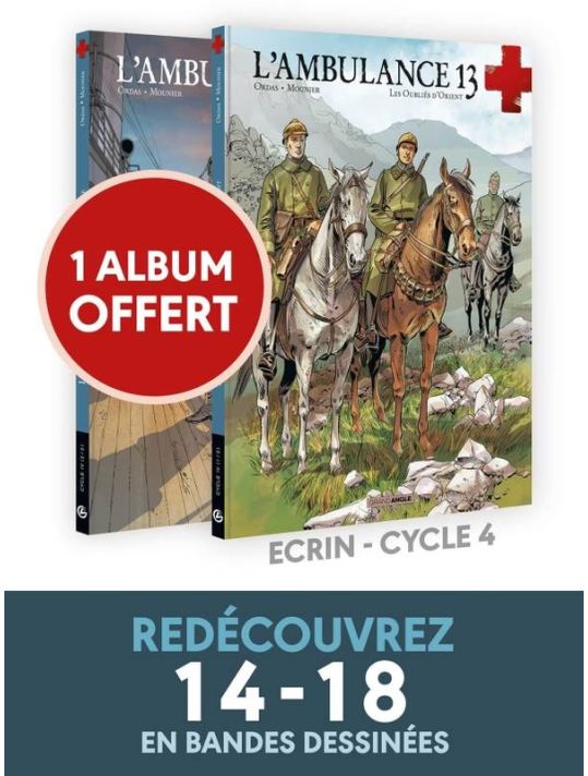 L'ambulance 13 - pack promo cycle 4 main product photo
