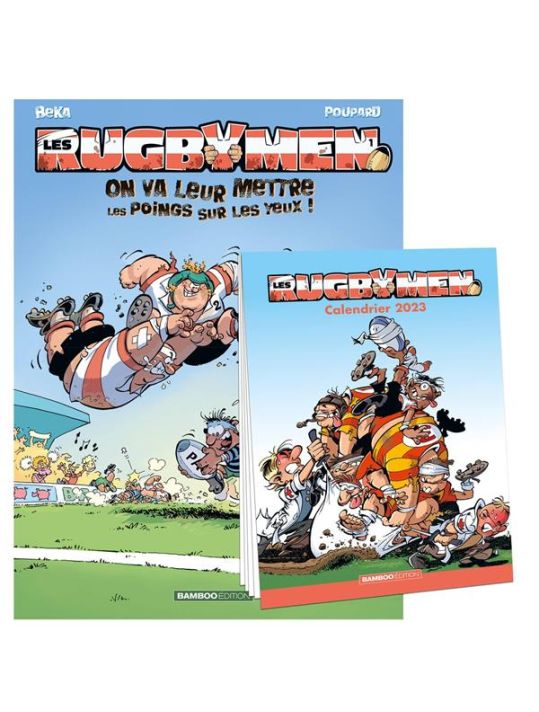 Les rugbymen tome 1 + calendrier 2023 offert main product photo