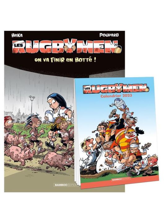 Les rugbymen tome 20 + calendrier 2023 offert main product photo