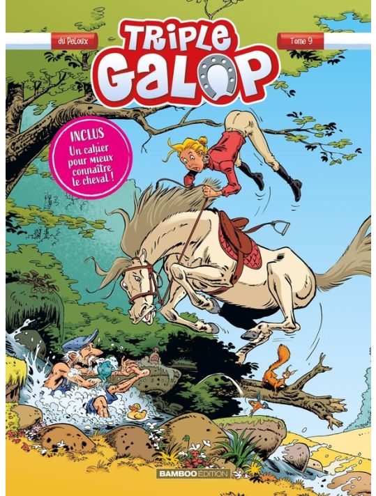 Triple galop tome 9 + cahier main product photo