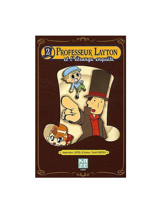 le professeur Layton tome 2 - et l'etrange enquete main product photo