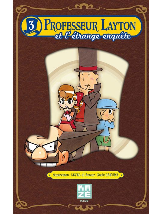 le professeur Layton tome 3 - et l'étrange enquête main product photo