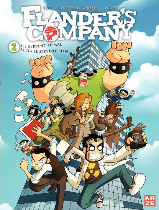 Flander's company tome 1 - ils servent le mal et ils le servent bien ! main product photo