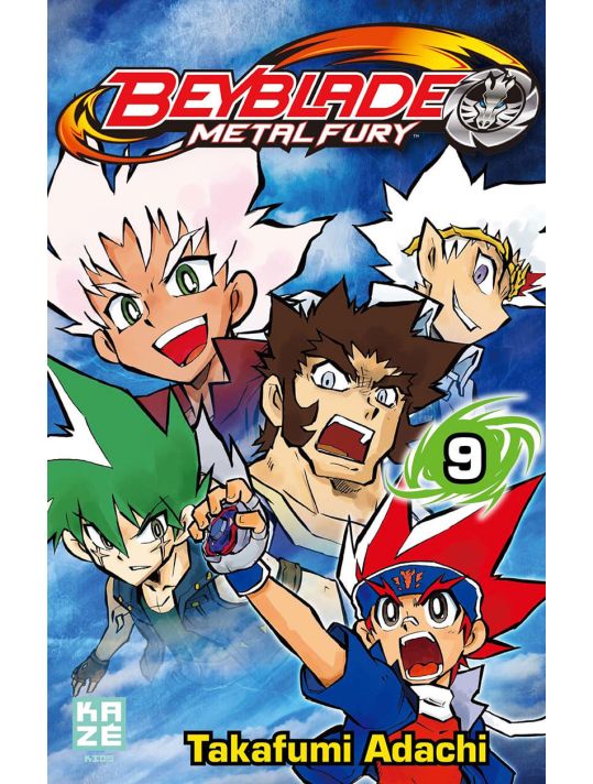 beyblade metal fury tome 9 main product photo