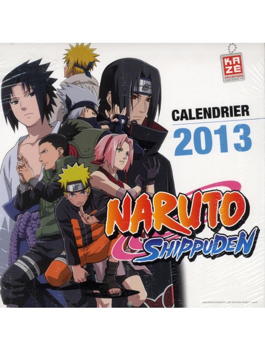 Naruto Shippuden calendrier 2013