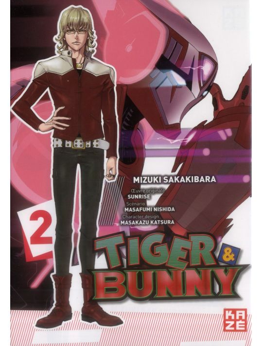 tiger & bunny tome 2 main product photo