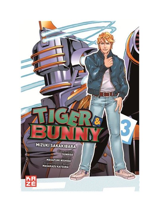 tiger & bunny tome 3 main product photo