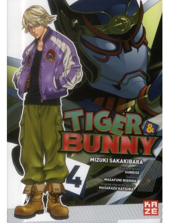 Tiger & Bunny tome 4 main product photo