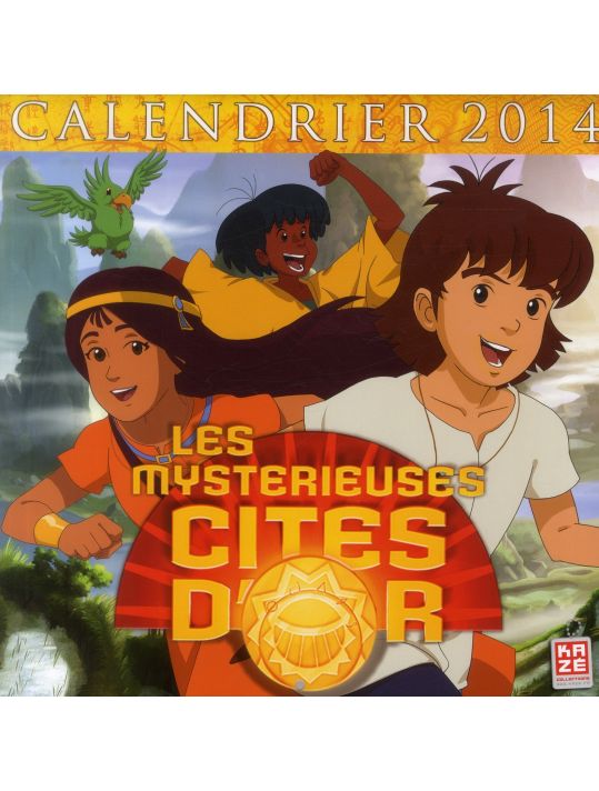 les mystérieuses cités d'or - calendrier 2014 main product photo