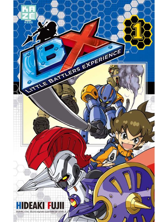little battlers experience - lbx tome 1 main product photo