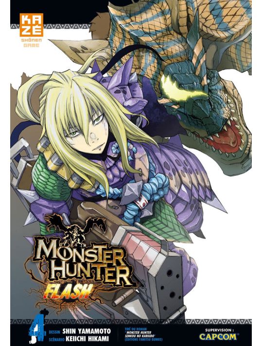 Monster hunter flash tome 4 main product photo