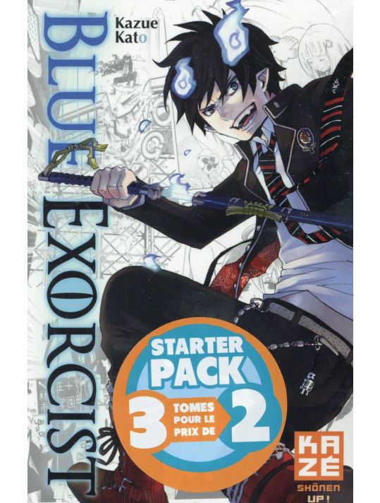 Blue Exorcist - Starter Pack tome 1 à tome 3 main product photo