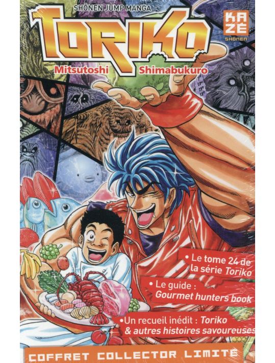 Toriko - Coffret tome 24 + Guide Book + autres histoires savoureuses main product photo