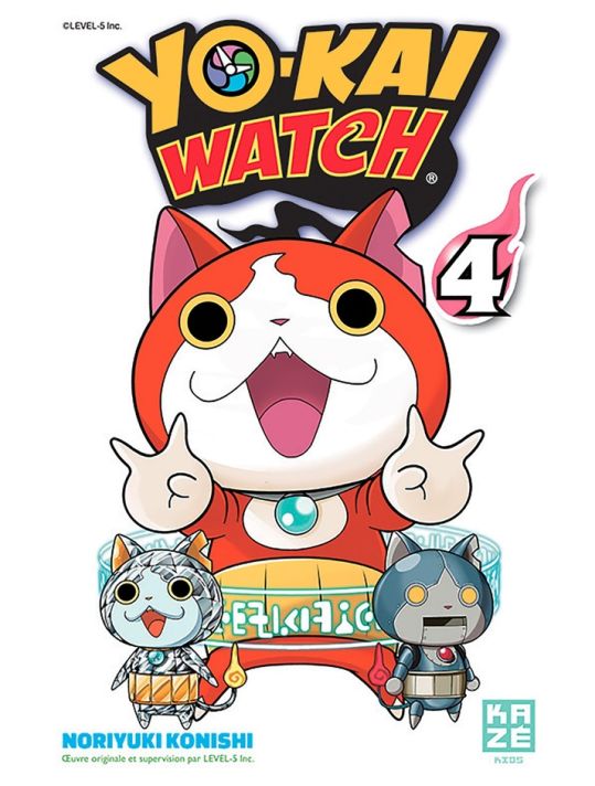 Yo-kai watch tome 4 main product photo