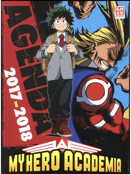 Agenda 2017/2018 - My hero academia main product photo