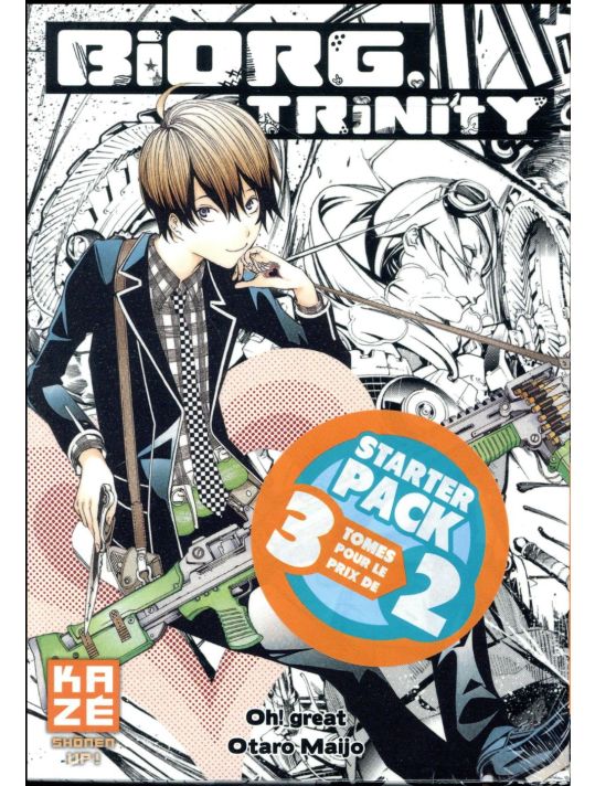 Biorg trinity - starter pack tomes 1 à 3 main product photo