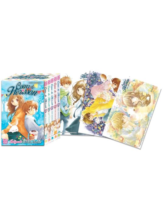 Cœur de hérisson - coffret intégrale tomes 1 à 5 main product photo