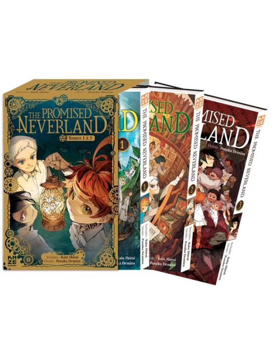 The promised neverland - coffret tomes 1 à 3 main product photo