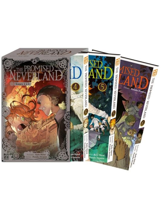 The promised neverland - coffret tomes 4 à 6 main product photo