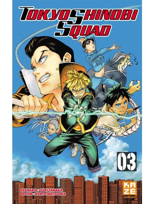 Tokyo shinobi squad tome 3 main product photo