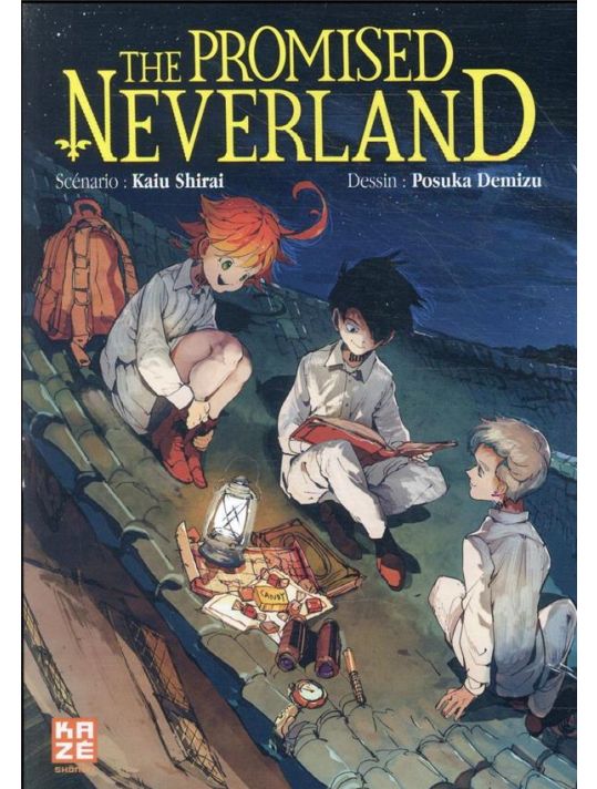 The promised neverland - coffret - mystic code + roman tome 4 main product photo