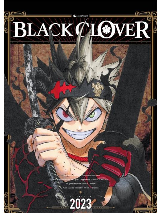 Black Clover - calendrier 2023 main product photo