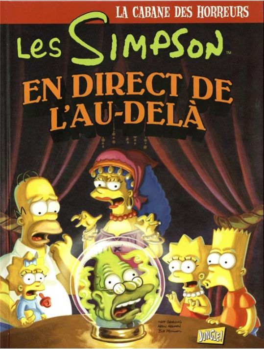Les Simpson - la cabane des horreurs tome 5 - En direct de l'au-delà main product photo