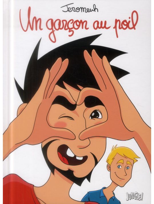 Un garcon au poil main product photo