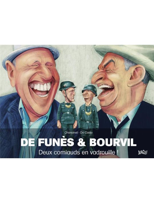 De funès et bourvil, deux corniaux en vadrouille main product photo