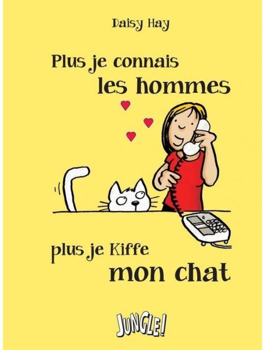 plus je connais les hommes, plus je kiffe mon chat main product photo