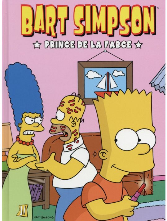 Bart Simpson tome 1 - Prince de la farce (mini format) main product photo