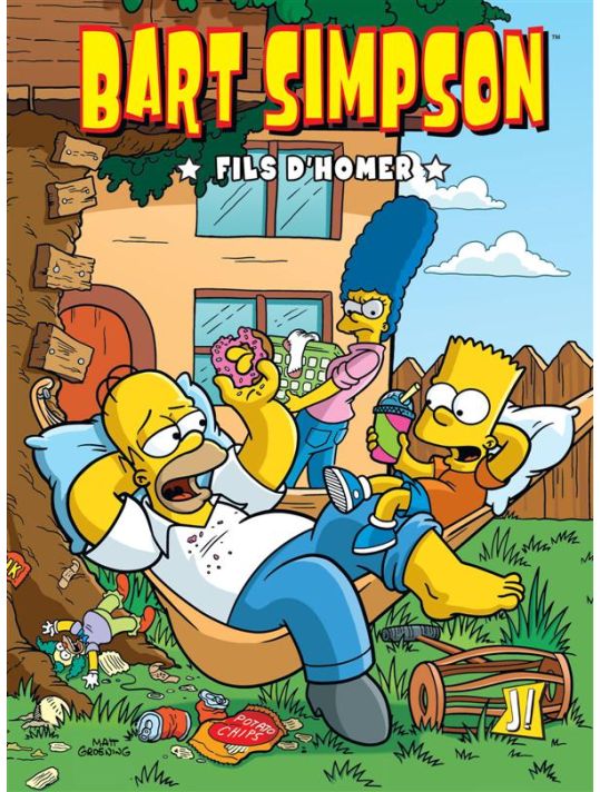 Bart Simpson - mini format tome 3 - Fils d'Homer main product photo