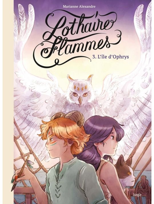 Lothaire Flammes tome 3 main product photo