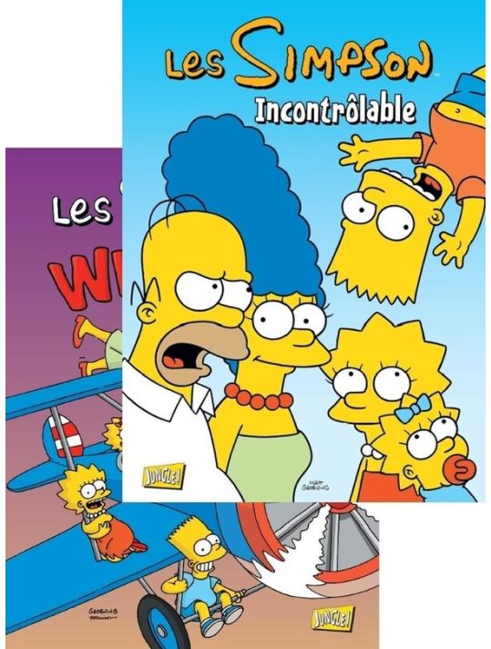 Les Simpson - pack tomes 16 + 19 main product photo