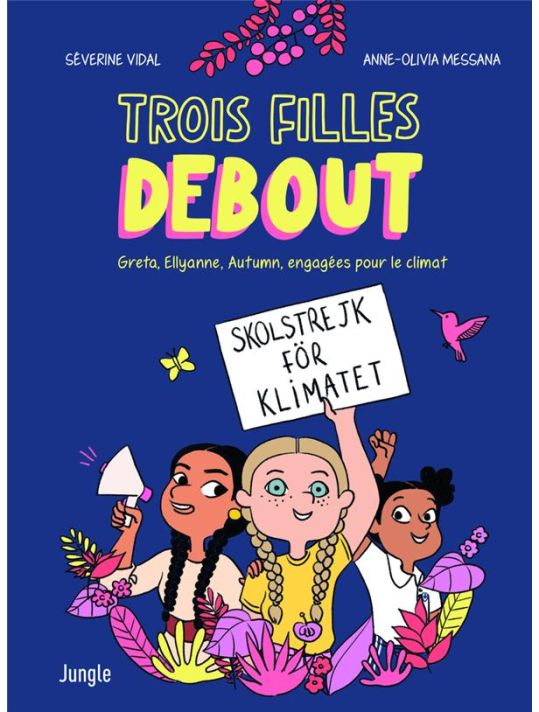 Trois filles debout main product photo