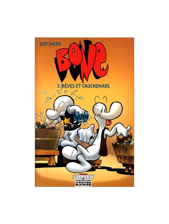 bone tome 3 - rêves et cauchemars - noir et blanc main product photo