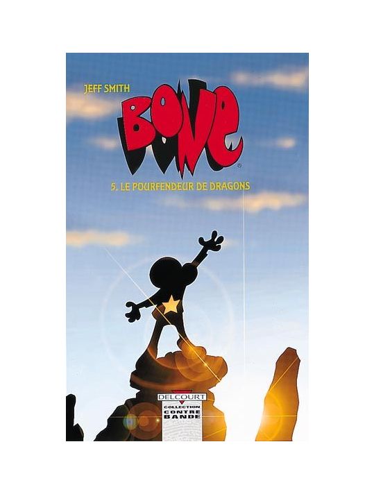 bone tome 5 - le pourfendeur de dragons - noir et blanc main product photo