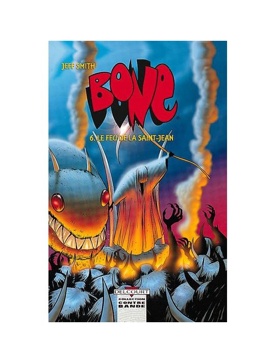 bone tome 6 - le feu de la saint-jean - noir et blanc main product photo
